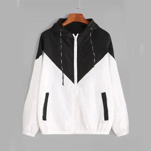 Thin Skin Hooded Zip Running Sport Jacket