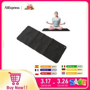 Large Black Earthing Grounding Pad