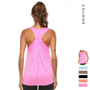 Sleeveless Racerback Yoga Tank Tops