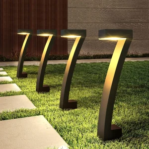 6Pack Bright Solar Outdoor Lights,  Auto On/Off